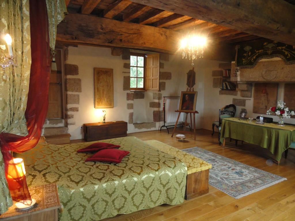 Manoir De La Branche Bed and Breakfast Maen Roch Δωμάτιο φωτογραφία